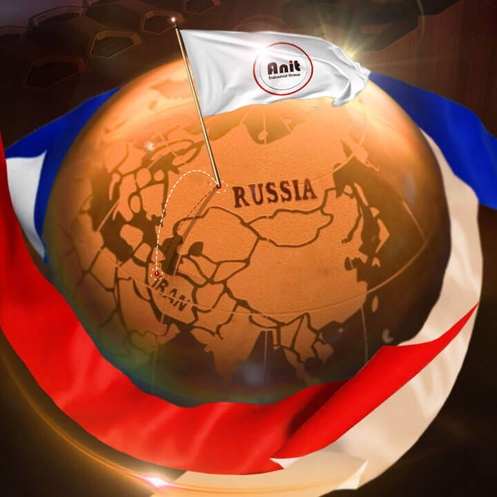 صادرات رادیاتور آنیت به کشور روسیه